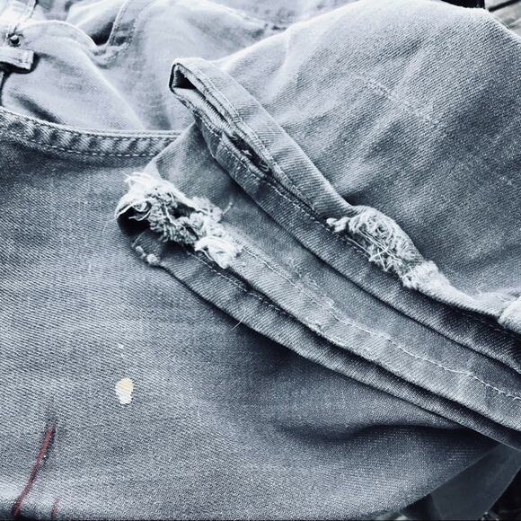 Hudson Jeans Lowrise Bootcut Light Gray Wash Flap Pockets Retro Size 28 - Picture 8 of 13